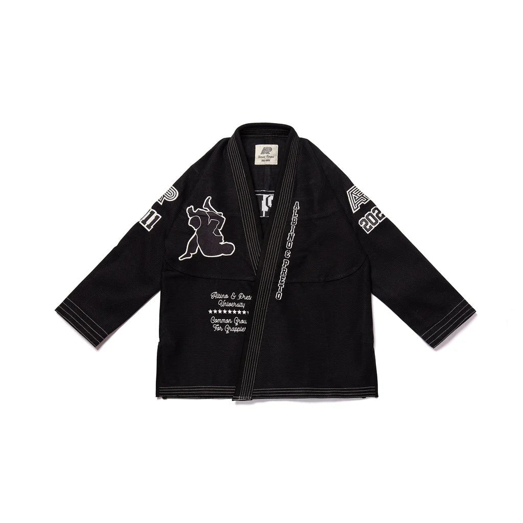 Albino & Preto Batch #102 Black BJJ Gi - Vorix Sport