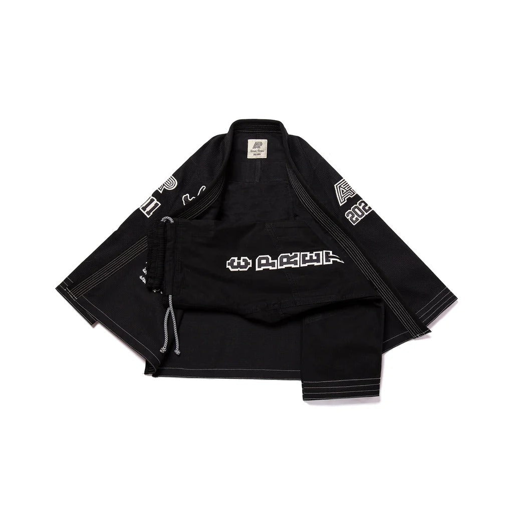 Albino & Preto Batch #102 Black BJJ Gi - Vorix Sport