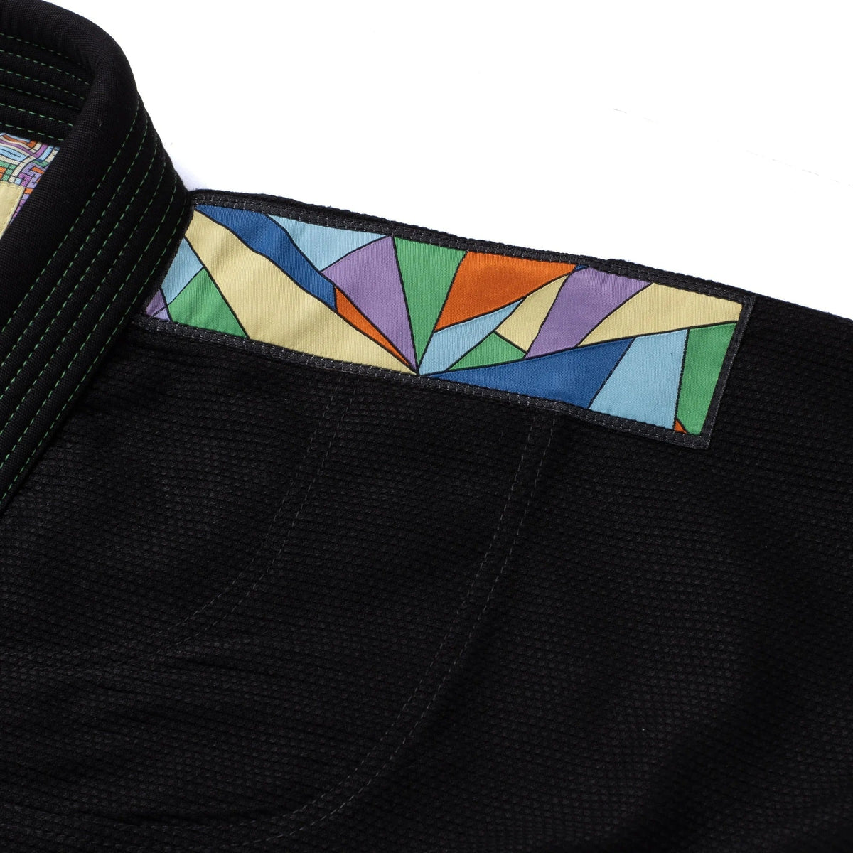 Albino & Preto Batch #108 Stained Glass Black BJJ Gi - Vorix Sport