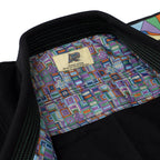 Albino & Preto Batch #108 Stained Glass Black BJJ Gi - Vorix Sport