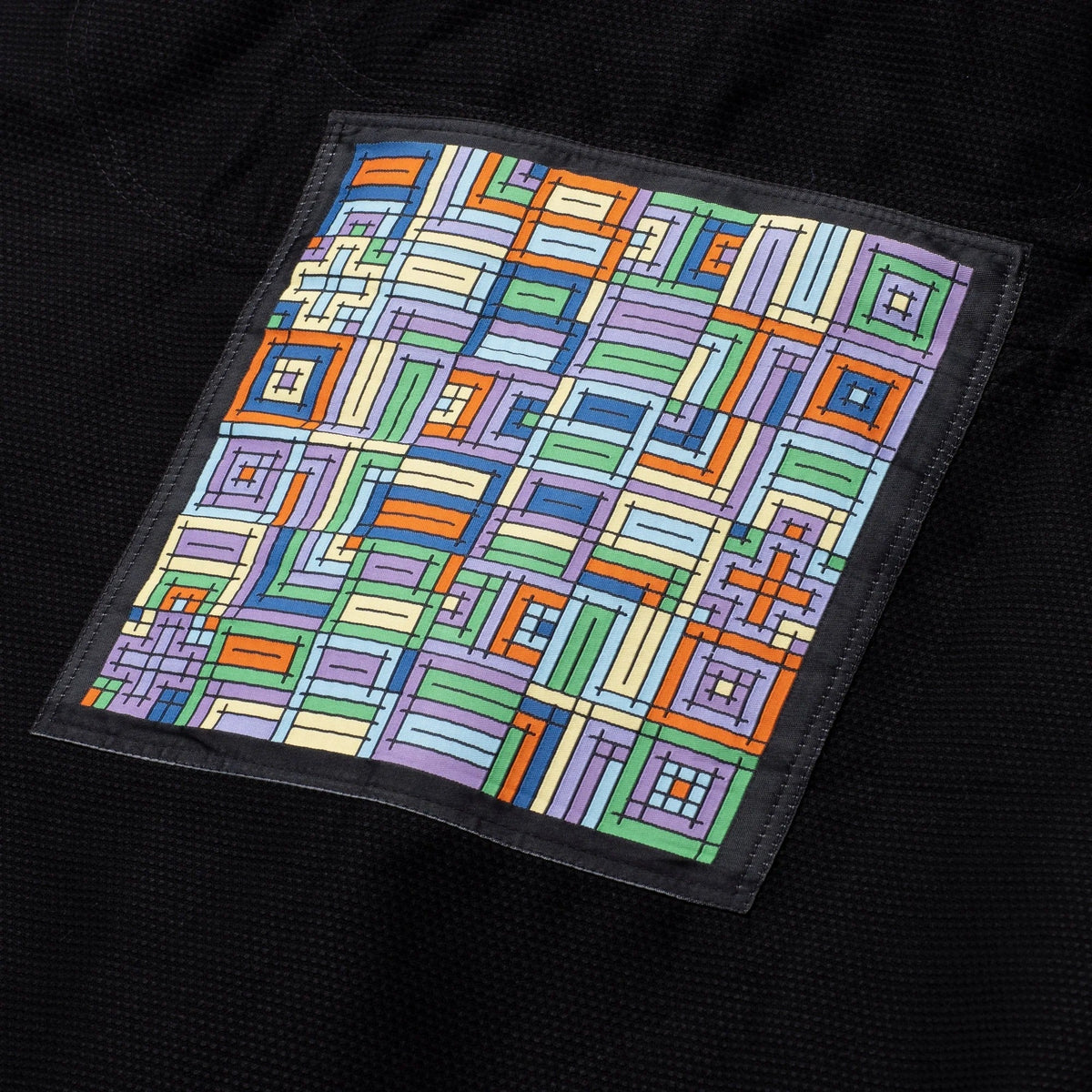 Albino & Preto Batch #108 Stained Glass Black BJJ Gi - Vorix Sport