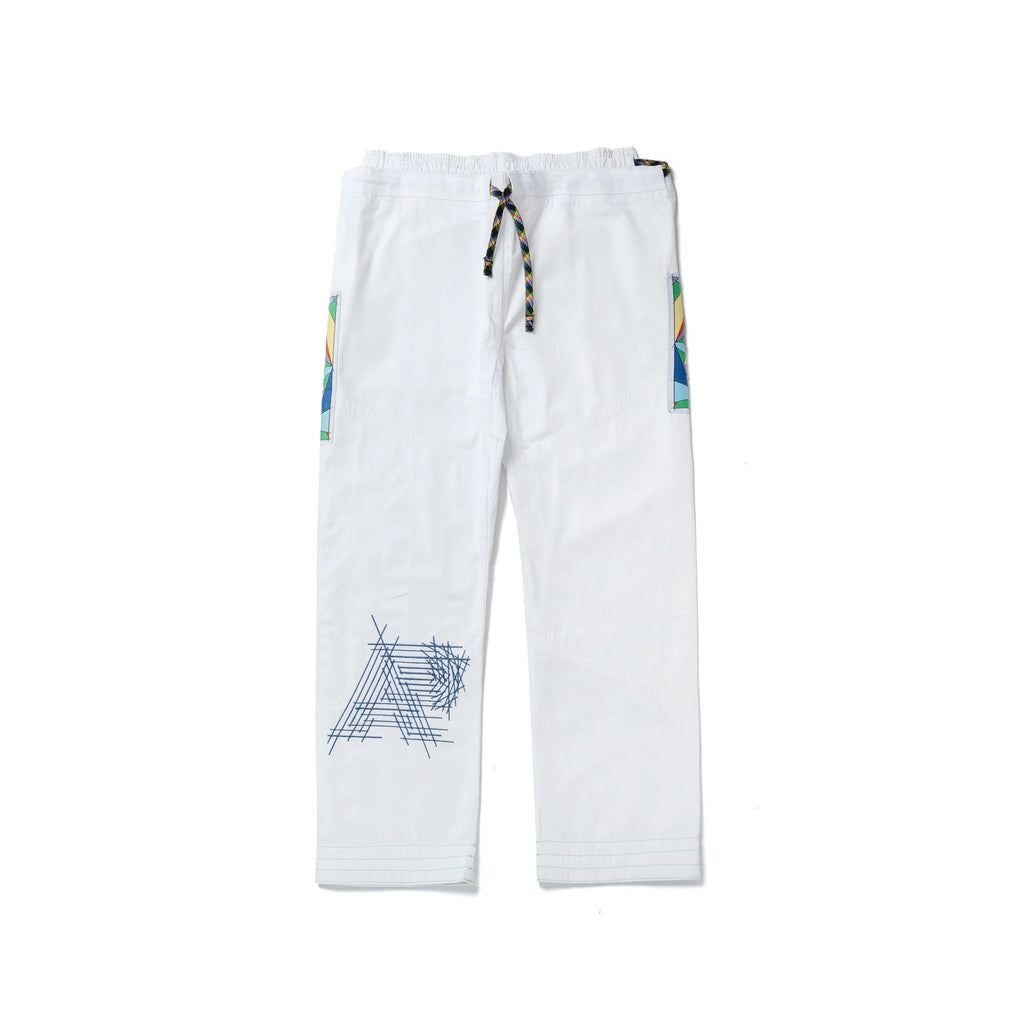 Albino & Preto Batch #108 Stained Glass White BJJ Gi - Vorix Sport