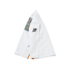 Albino & Preto Batch #108 Stained Glass White BJJ Gi - Vorix Sport