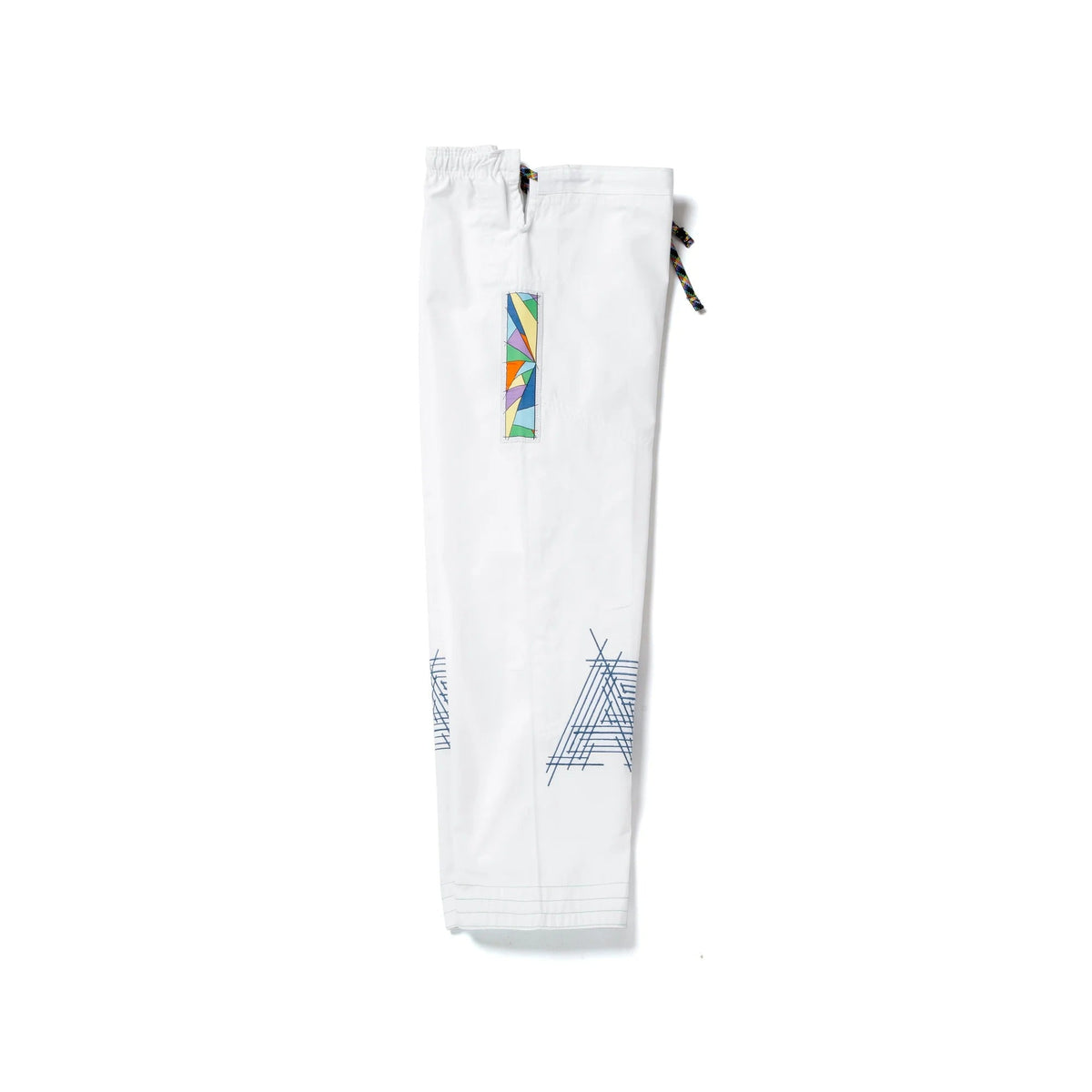 Albino & Preto Batch #108 Stained Glass White BJJ Gi - Vorix Sport