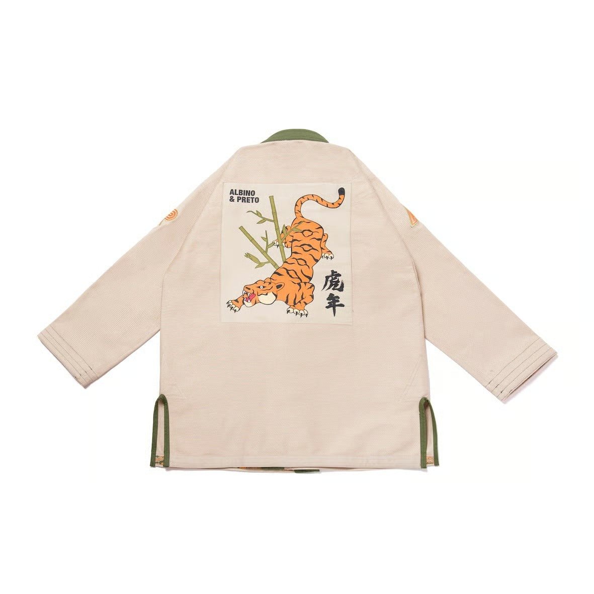 Albino & Preto Batch #110 Year of the Tiger Sand BJJ Gi - Vorix Sport