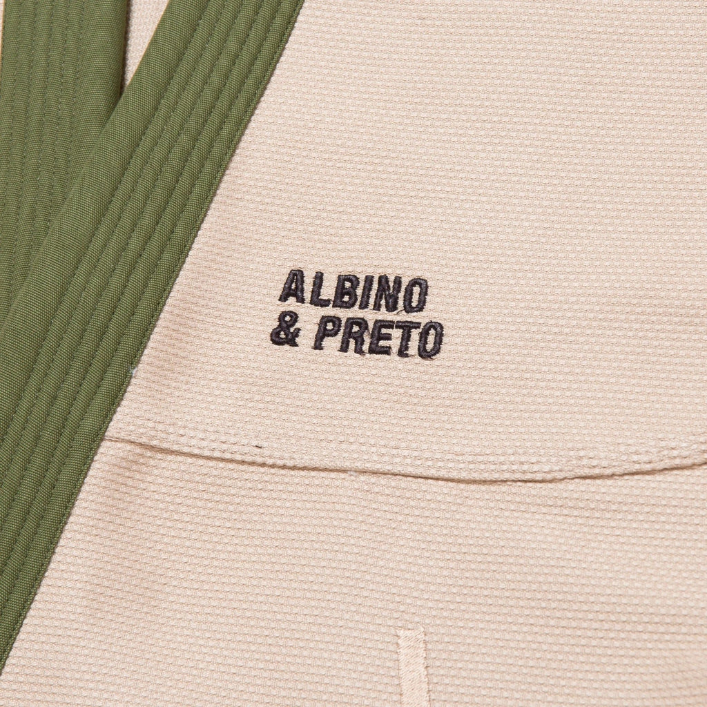 Albino & Preto Batch #110 Year of the Tiger Sand BJJ Gi - Vorix Sport