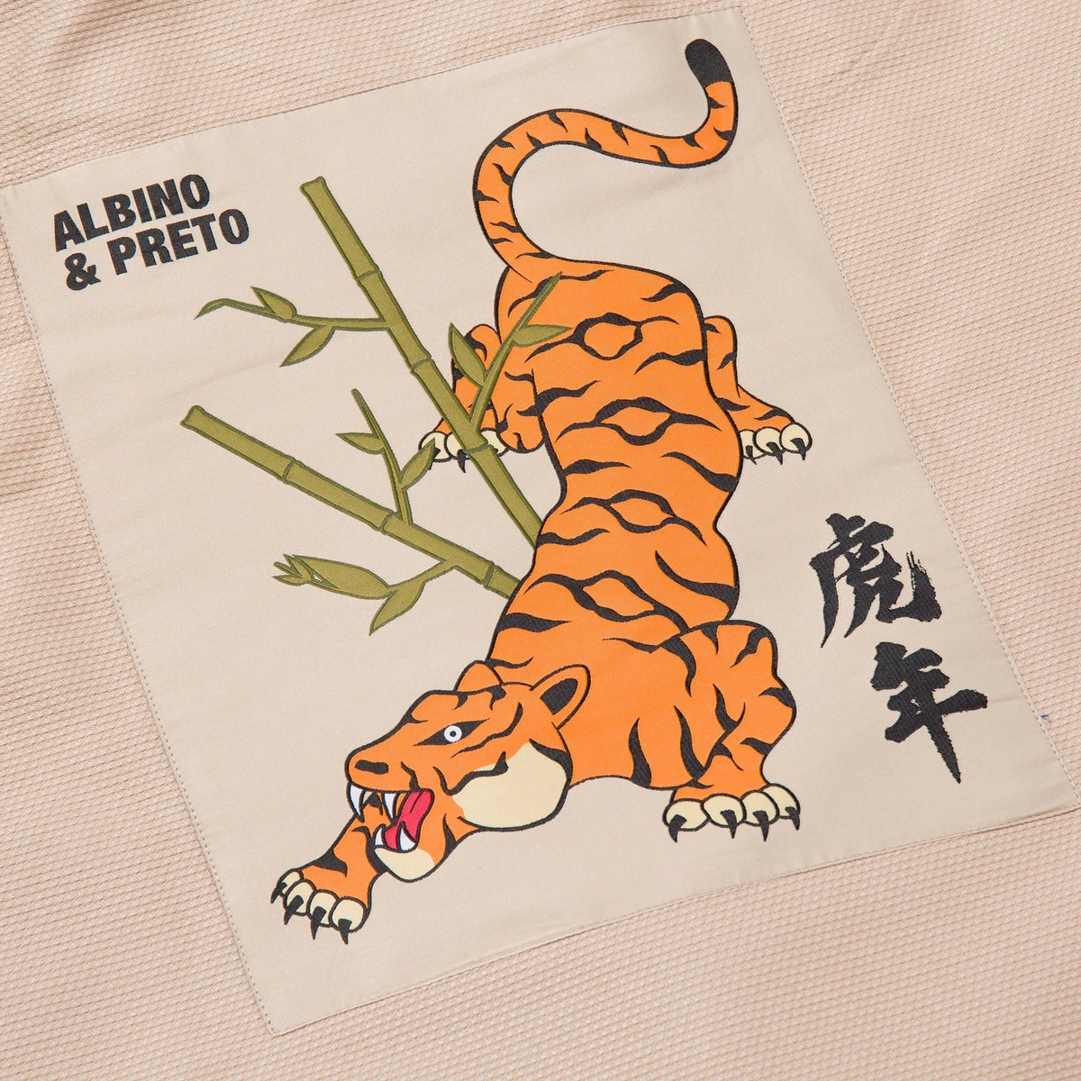 Albino & Preto Batch #110 Year of the Tiger Sand BJJ Gi - Vorix Sport
