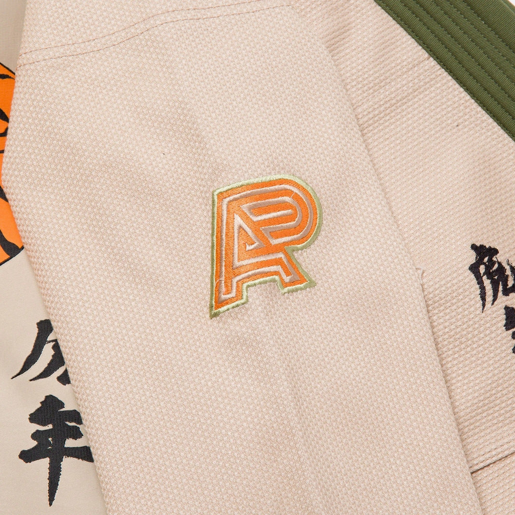 Albino & Preto Batch #110 Year of the Tiger Sand BJJ Gi - Vorix Sport