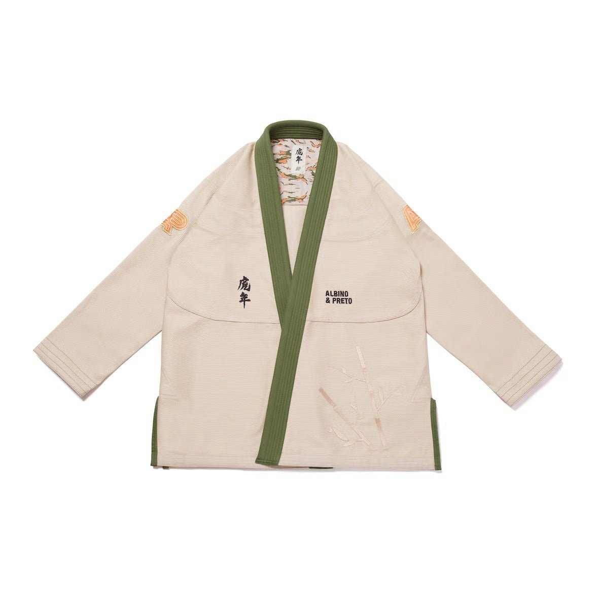 Albino & Preto Batch #110 Year of the Tiger Sand BJJ Gi - Vorix Sport