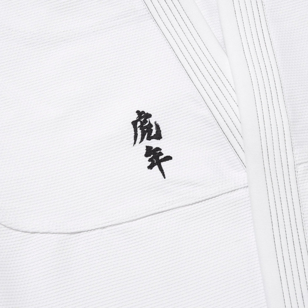 Albino & Preto Batch #110 Year of the Tiger White BJJ Gi - Vorix Sport