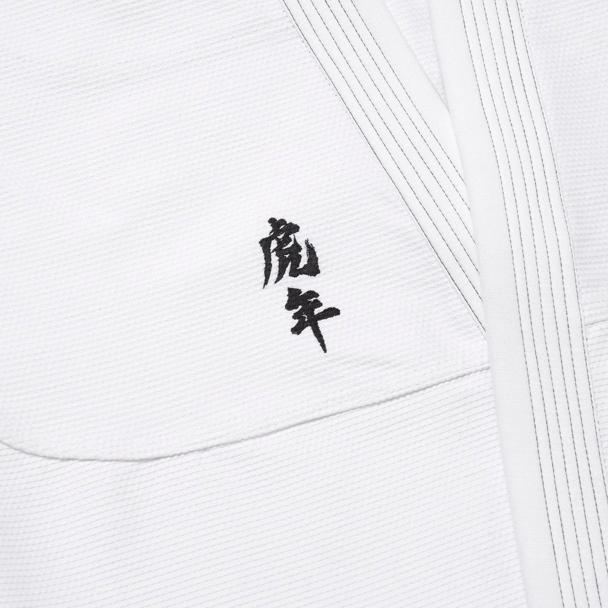 Albino & Preto Batch #110 Year of the Tiger White BJJ Gi - Vorix Sport