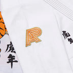 Albino & Preto Batch #110 Year of the Tiger White BJJ Gi - Vorix Sport