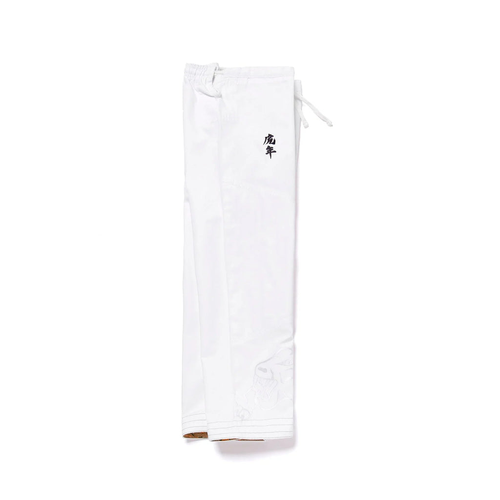 Albino & Preto Batch #110 Year of the Tiger White BJJ Gi - Vorix Sport
