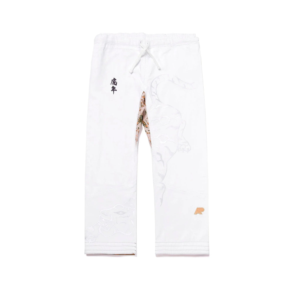 Albino & Preto Batch #110 Year of the Tiger White BJJ Gi - Vorix Sport