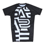 Albino & Preto Batch #19 Distract & Attack Short Sleeve BJJ Rash Guard - Vorix Sport