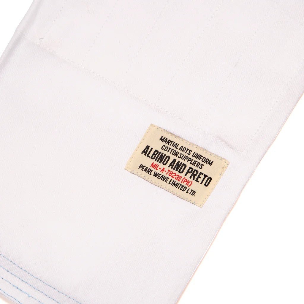 Albino & Preto Batch 7 Grey Skies BJJ Gi - Vorix Sport