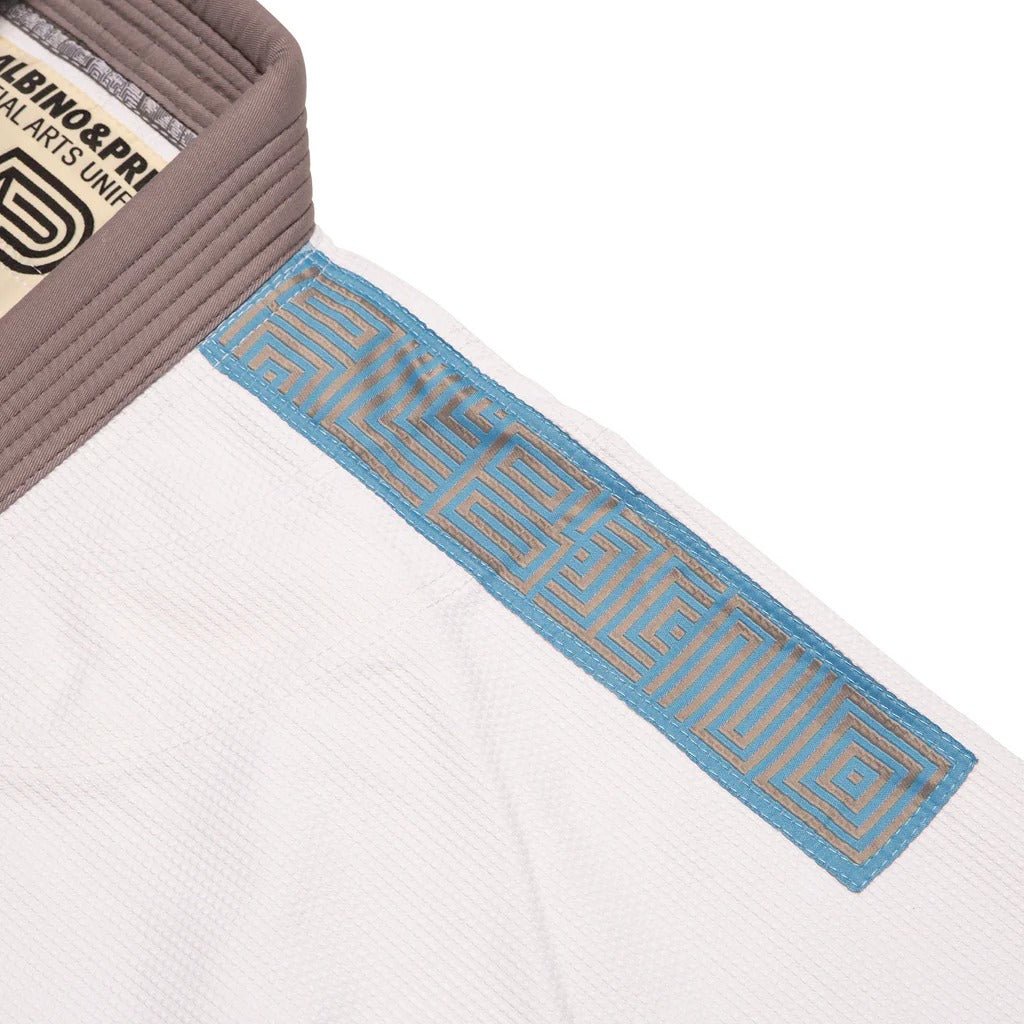 Albino & Preto Batch 7 Grey Skies BJJ Gi - Vorix Sport