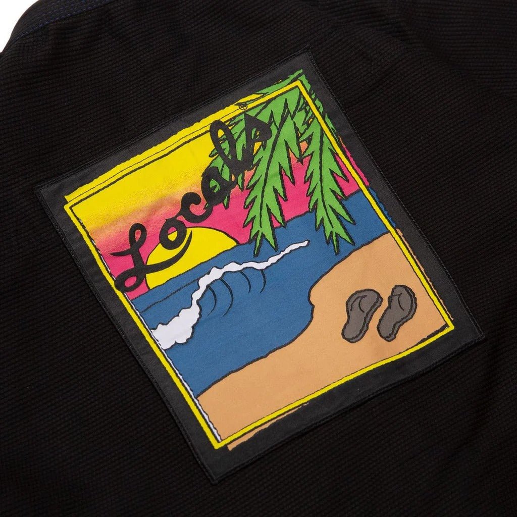 Albino & Preto Batch #78 Locals Black BJJ Gi - Vorix Sport