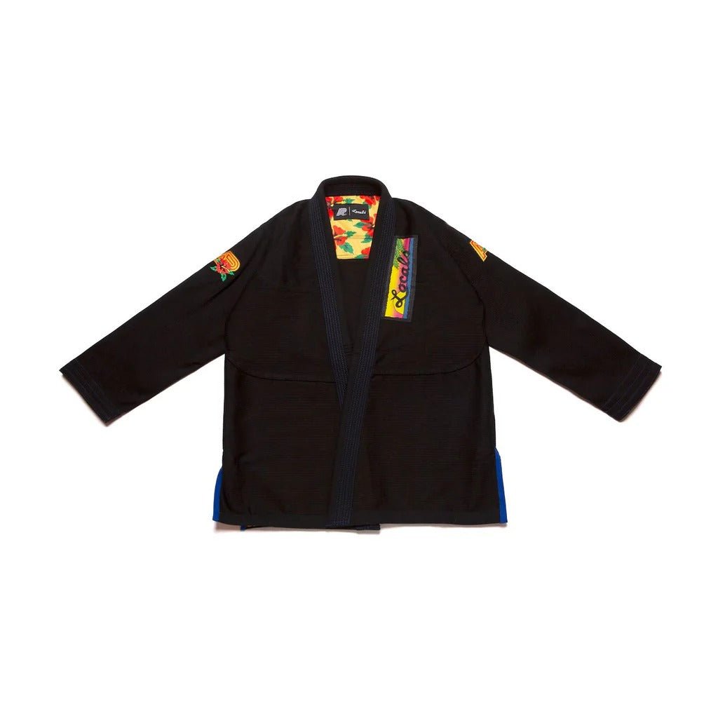 Albino & Preto Batch #78 Locals Black BJJ Gi - Vorix Sport
