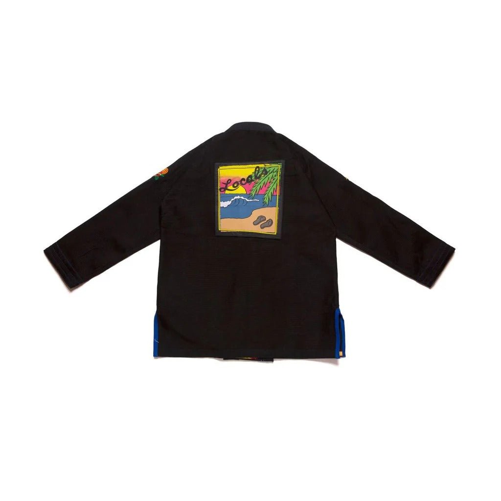 Albino & Preto Batch #78 Locals Black BJJ Gi - Vorix Sport