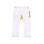 Albino & Preto Batch #78 Locals White BJJ Gi - Vorix Sport