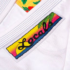 Albino & Preto Batch #78 Locals White BJJ Gi - Vorix Sport