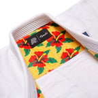 Albino & Preto Batch #78 Locals White BJJ Gi - Vorix Sport