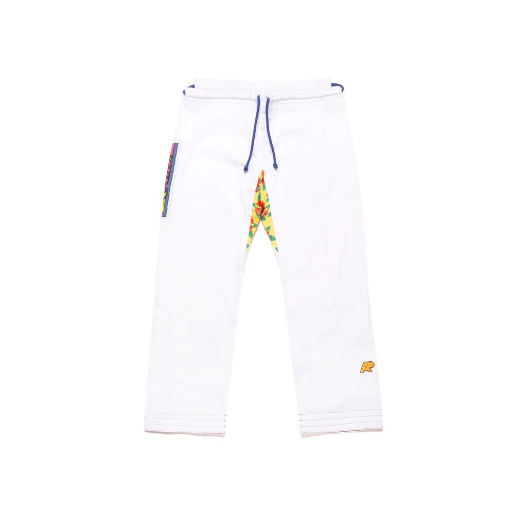 Albino & Preto Batch #78 Locals White BJJ Gi - Vorix Sport
