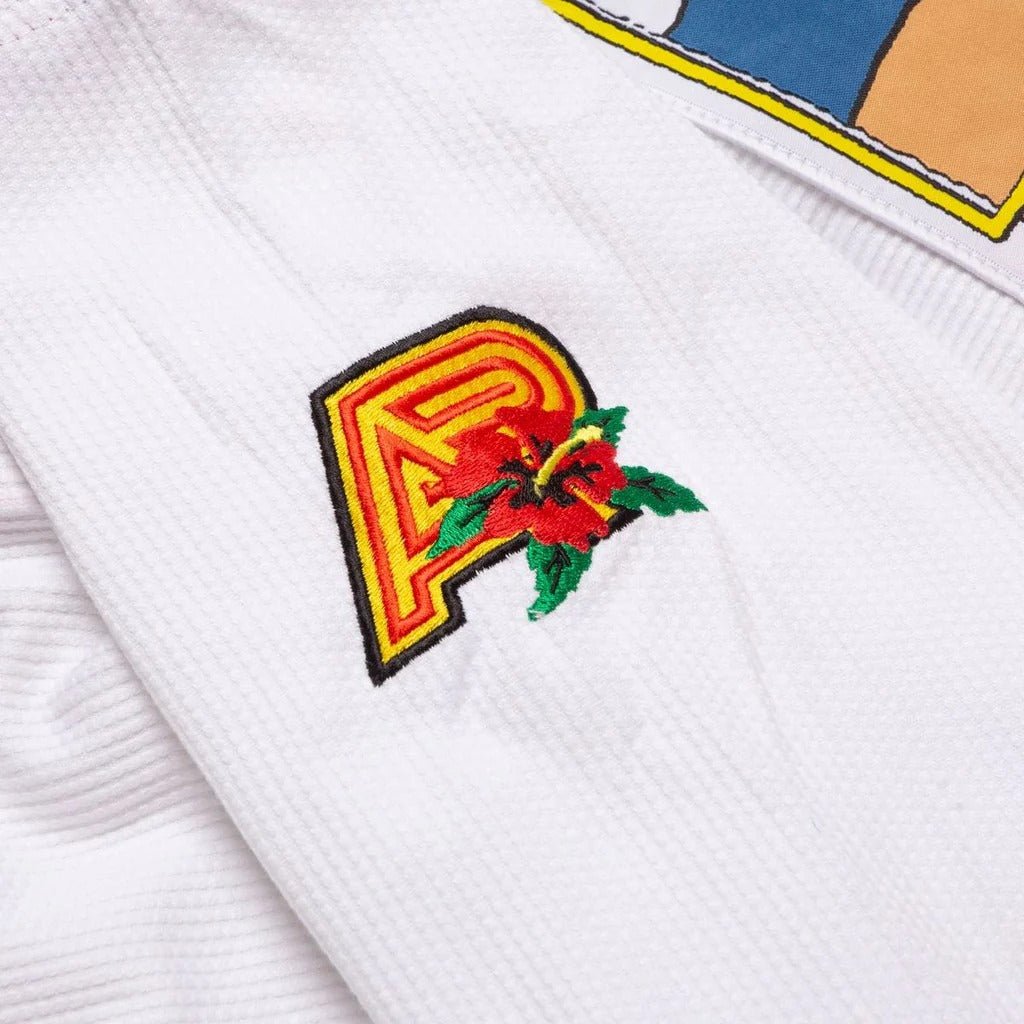 Albino & Preto Batch #78 Locals White BJJ Gi - Vorix Sport