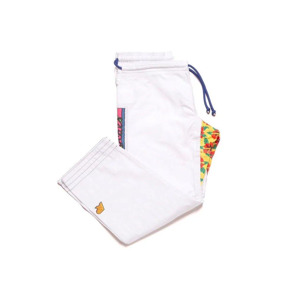 Albino & Preto Batch #78 Locals White BJJ Gi - Vorix Sport