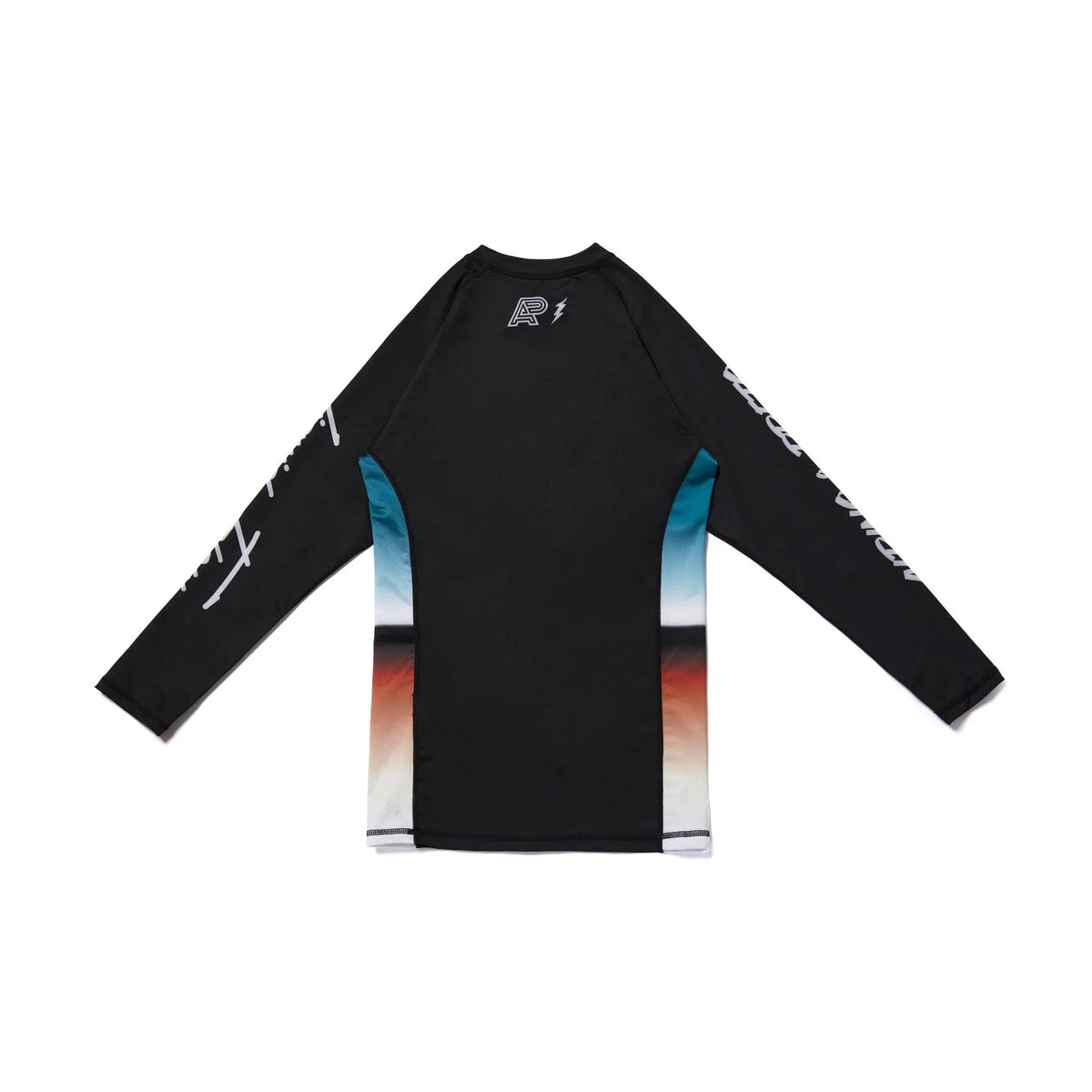 Albino & Preto Batch #89 Liquid Flow Long Sleeve BJJ Rash Guard - Vorix Sport