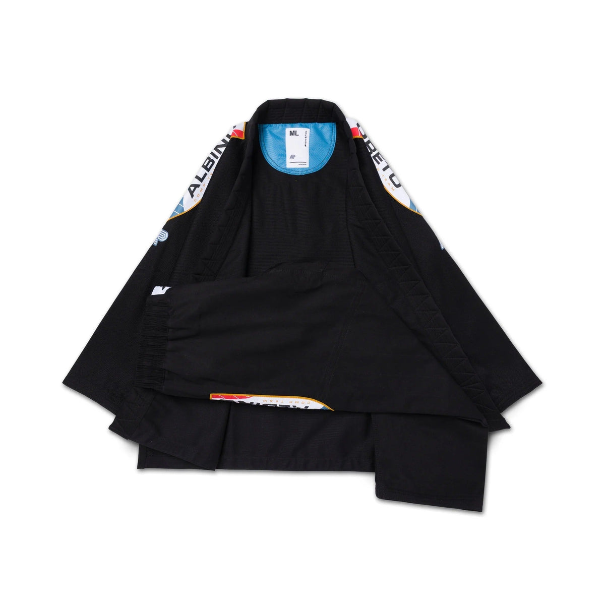 Albino & Preto BRG Comp Black BJJ Gi - Vorix Sport