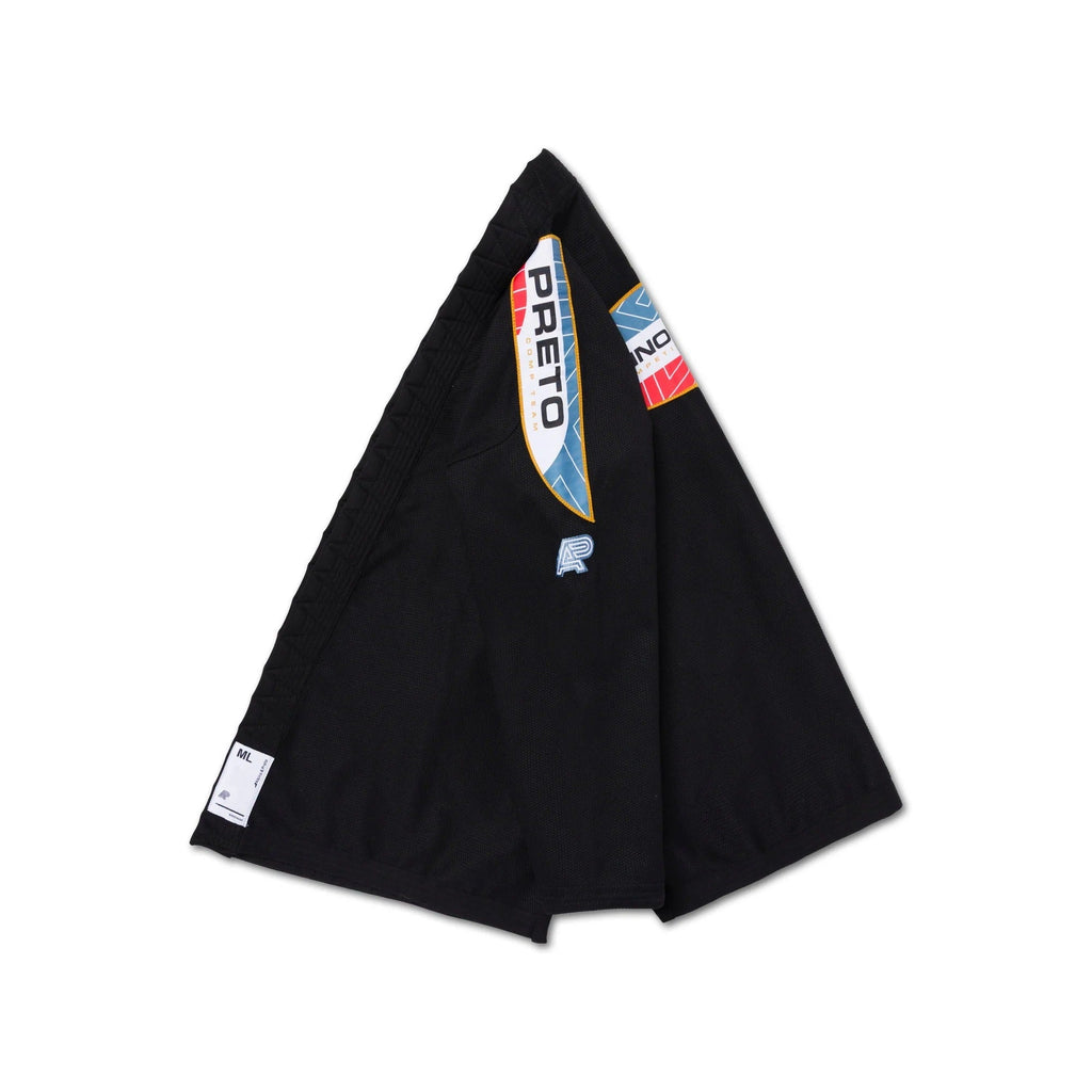 Albino & Preto BRG Comp Black BJJ Gi - Vorix Sport