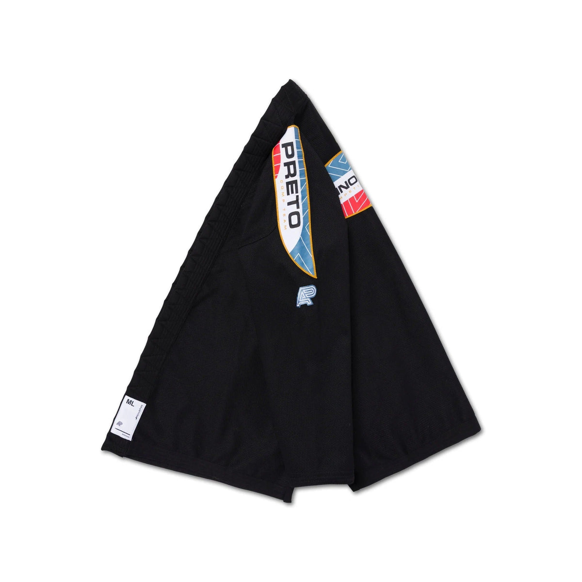 Albino & Preto BRG Comp Black BJJ Gi - Vorix Sport