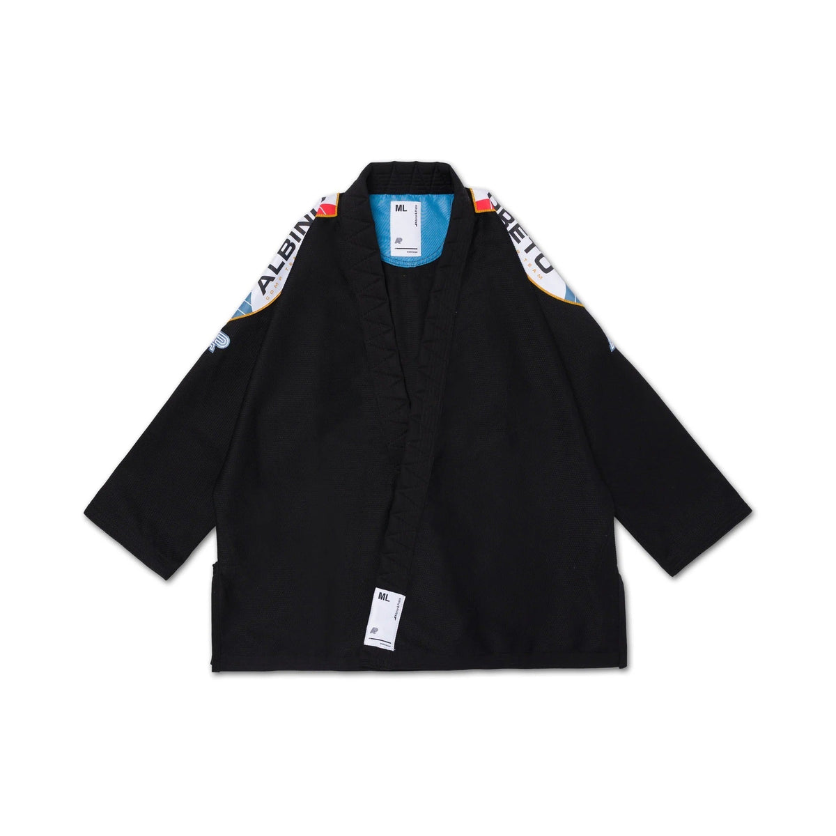 Albino & Preto BRG Comp Black BJJ Gi - Vorix Sport