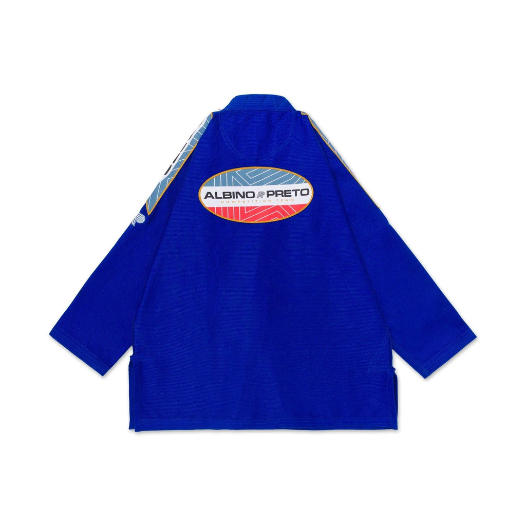 Albino & Preto BRG Comp Blue BJJ Gi - Vorix Sport