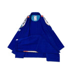 Albino & Preto BRG Comp Blue BJJ Gi - Vorix Sport