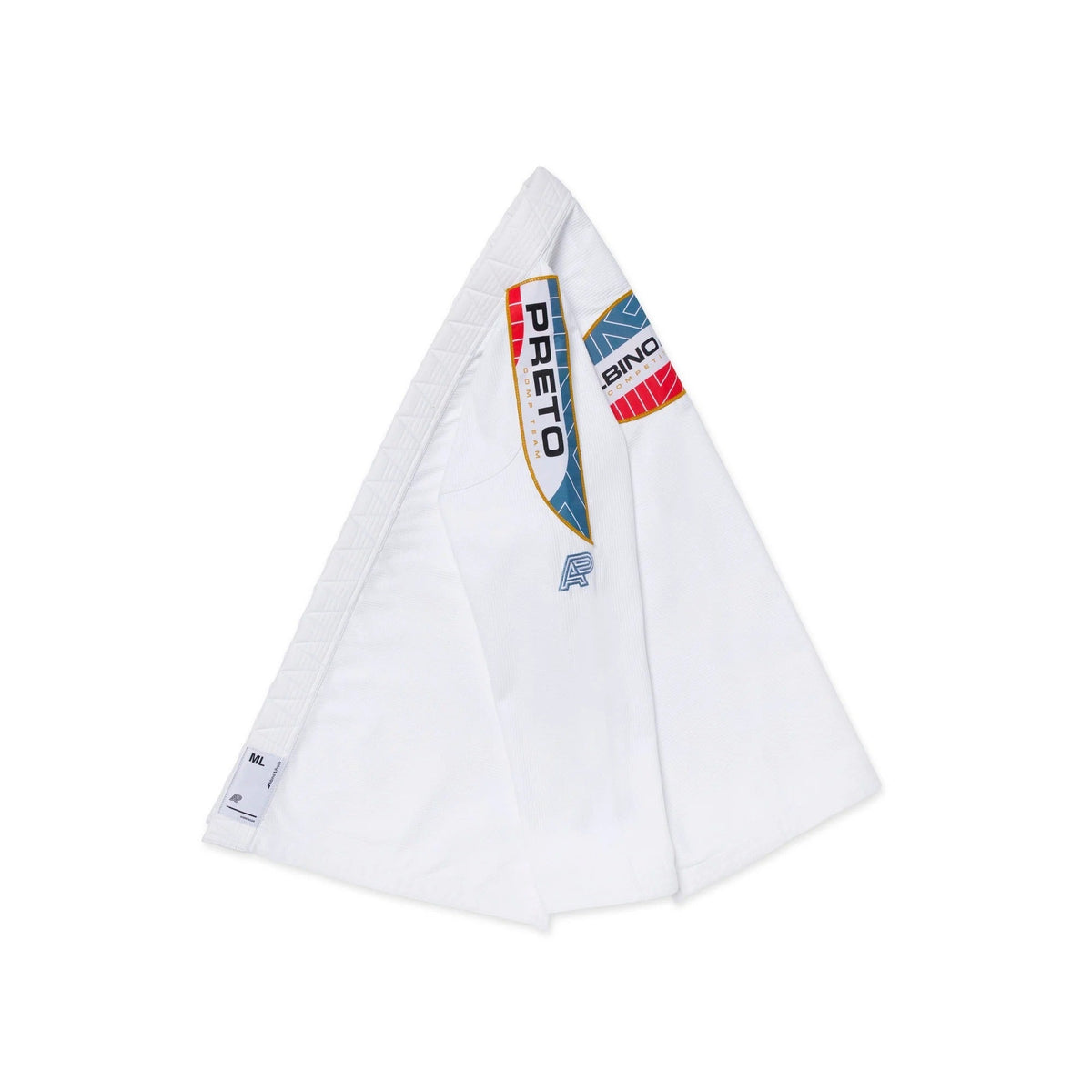 Albino & Preto BRG Comp White BJJ Gi - Vorix Sport
