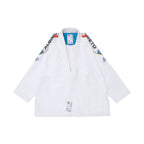 Albino & Preto BRG Comp White BJJ Gi - Vorix Sport