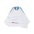Albino & Preto BRG Comp White BJJ Gi - Vorix Sport