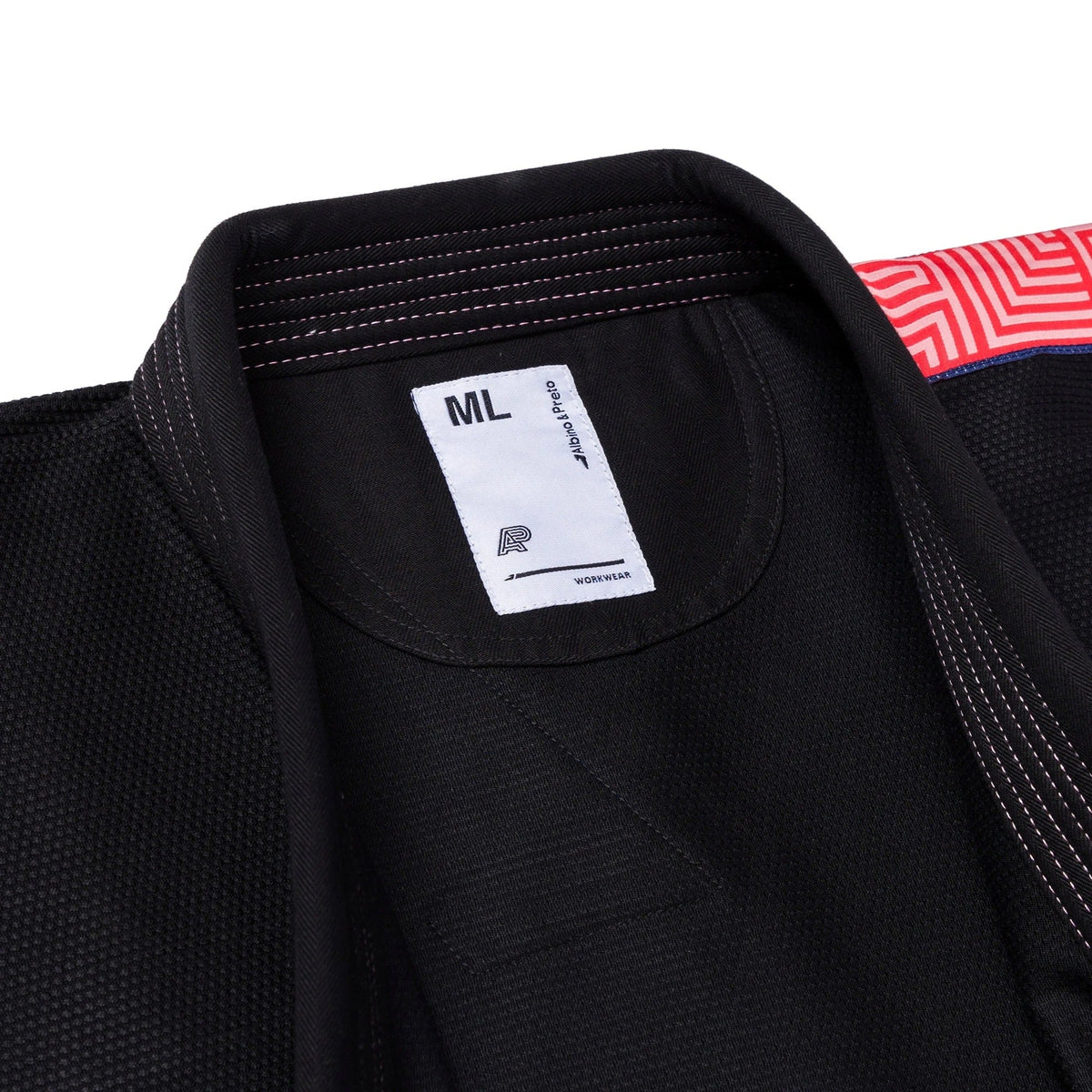 Albino & Preto BRP Herringbone Classic BJJ Gi - Vorix Sport