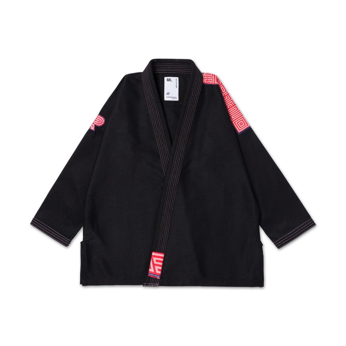 Albino & Preto BRP Herringbone Classic BJJ Gi - Vorix Sport