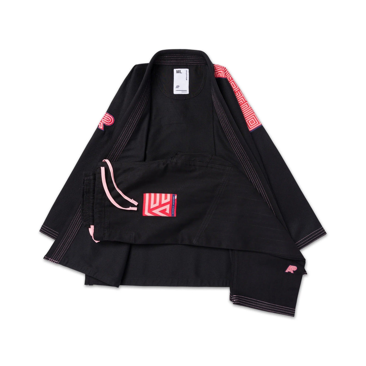 Albino & Preto BRP Herringbone Classic BJJ Gi - Vorix Sport