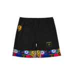 Albino & Preto Fundamental No-Gi BJJ Grappling Shorts - Vorix Sport