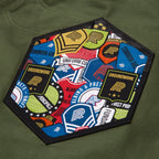 Albino & Preto Fundamental Olive BJJ Gi - Vorix Sport