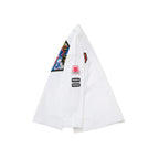 Albino & Preto Fundamental White BJJ Gi - Vorix Sport