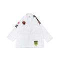 Albino & Preto Fundamental White BJJ Gi - Vorix Sport