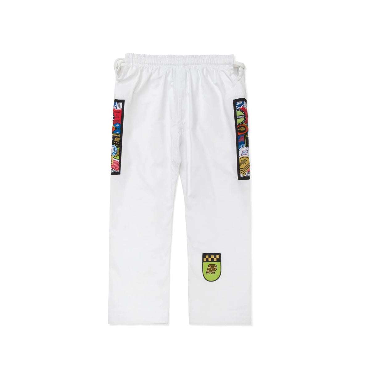 Albino & Preto Fundamental White BJJ Gi - Vorix Sport