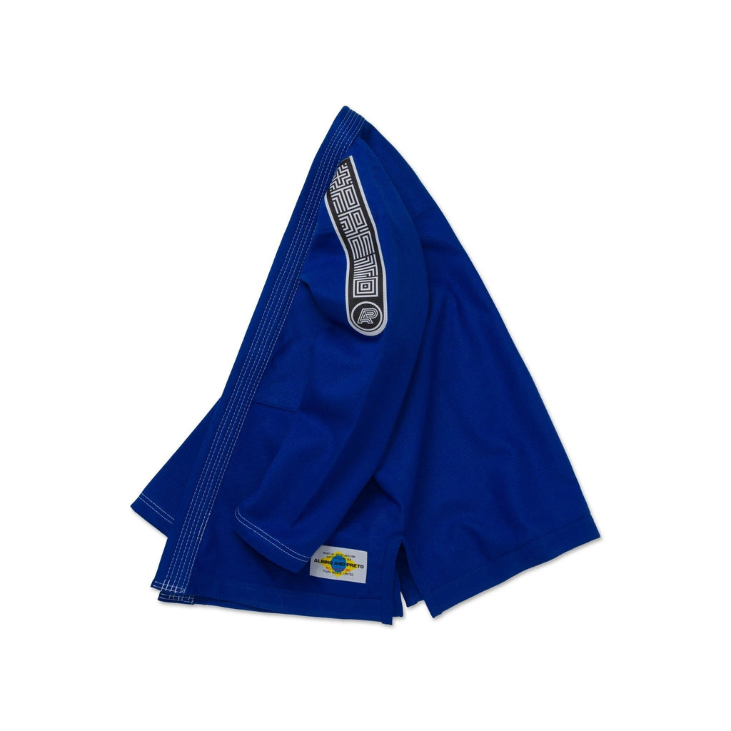 Albino & Preto MIL-SP Brazil DP.1 Blue Jiu Jitsu Gi - Vorix Sport