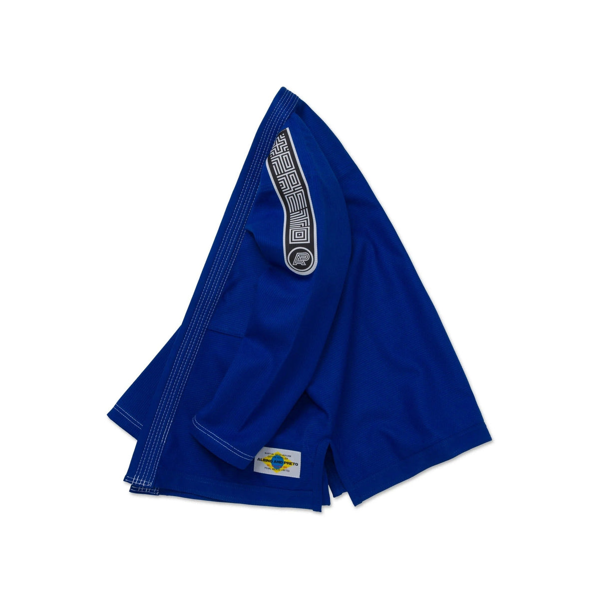 Albino & Preto MIL-SP Brazil DP.1 Blue Jiu Jitsu Gi - Vorix Sport